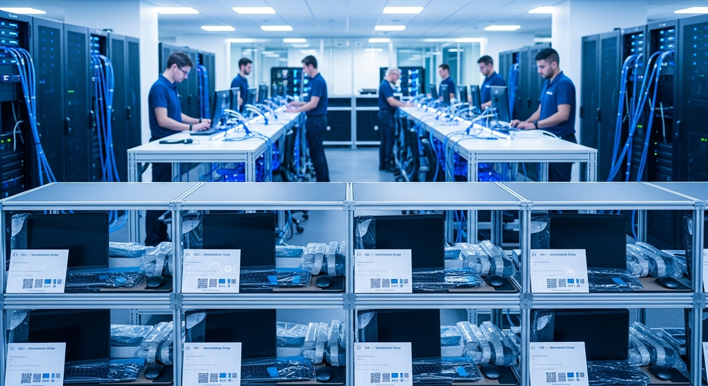 the digital supply chain a new model for it and workspace logistics