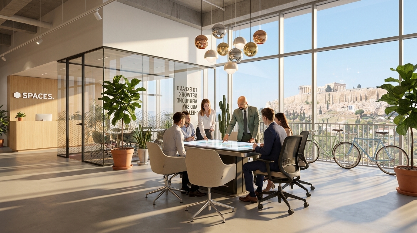 adaptable office setups athens drive team output