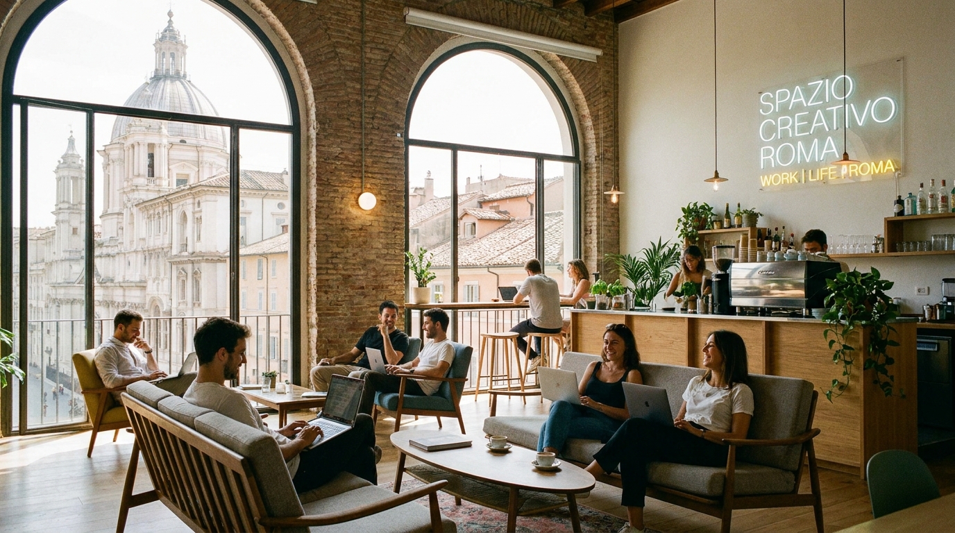 rome shared business hubs foster local success