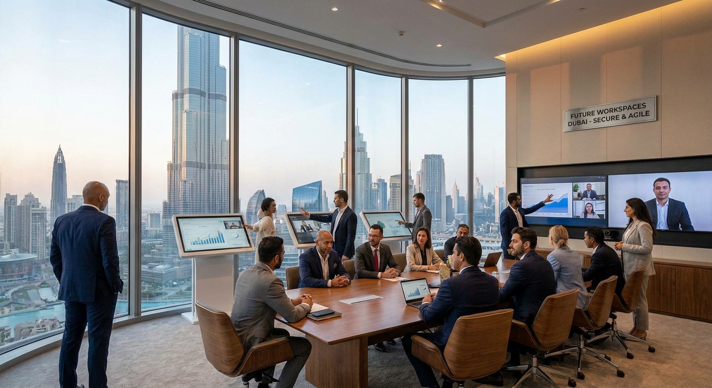 corporate workspace strategy dubai for growing firms