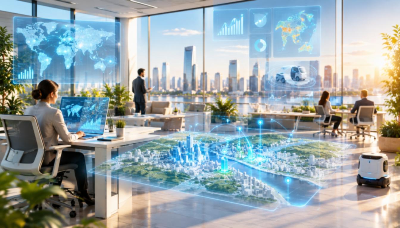 agentic ai real estate autonomous office